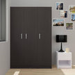 Adjustable Shelves Freestanding Stainless Steel Wardrobe For Villa Bedroom