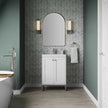 Floor Mounted 304 Stainless Steel Bathroom Cabinet Premium Antirust Luxury For Guest Bathroom