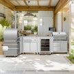 Modular Safe To Use 304 Stainless Steel Outdoor Kitchen Sink Environmental Protection