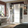 Multi-zone Storage Combination Stainless Steel Wardrobe For Kids Room