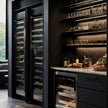 Frost-free Design SS304 Stainless Steel Freestanding Wine Rack For Dining Room With Drawer