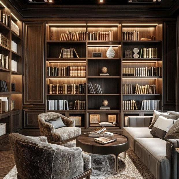 Built-in 304 Stainless Steel Bookshelf With Anti-fade Finish For Long-term Use