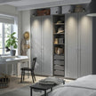 Custom Partition Built-in Stainless Steel Wardrobe For Small Bedroom