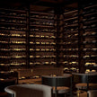 Dual Fan Circulation 304 Stainless Steel Wine Cellar Wine Cabinet For Dining Room