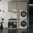 Compartment Storage 304 Stainless Steel Balcony Cabinet For Small Balcony