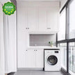 Sunproof SS304 Stainless Steel Balcony Cabinet With Hanging Hooks