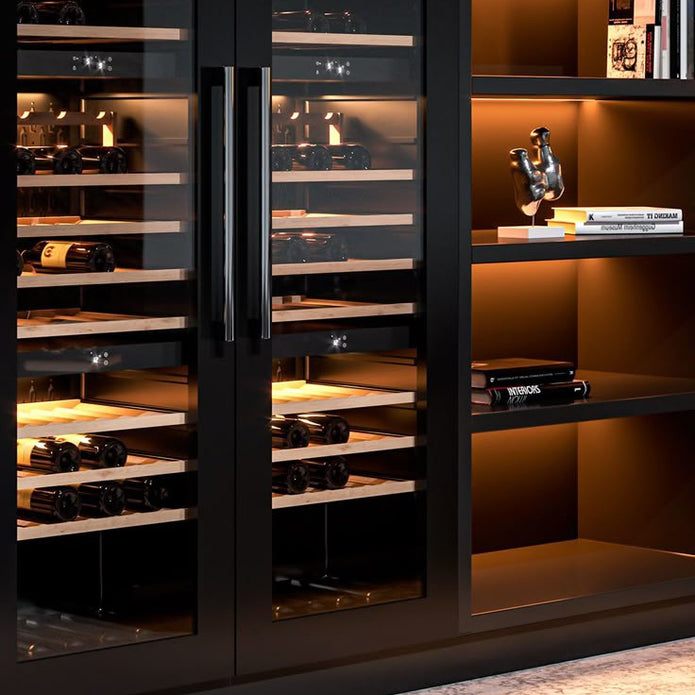 Adjustable Temperature 304 Stainless Steel Built-in Wine Rack For Kitchen
