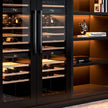 Adjustable Temperature 304 Stainless Steel Built-in Wine Rack For Kitchen