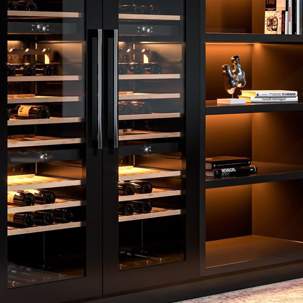 Adjustable Temperature 304 Stainless Steel Built-in Wine Rack For Kitchen