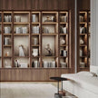Built-in 304 Stainless Steel Bookshelf With Height-adjustable Shelves For Home Study