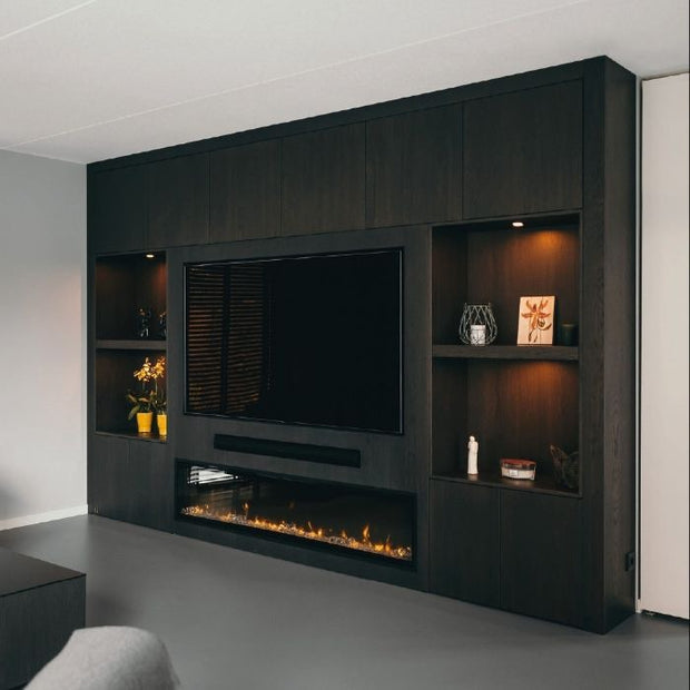 For Family Room Drawer Storage SS304 Stainless Steel TV Cabinet Floor Standing
