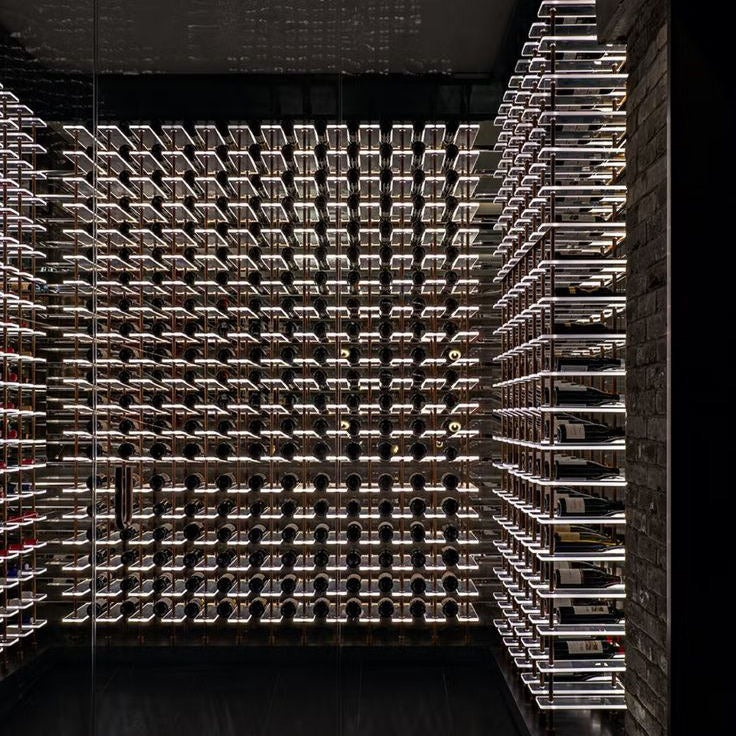 Child Safety Lock Stainless Steel Wine Cellar Wine Storage Cabinet For Apartment
