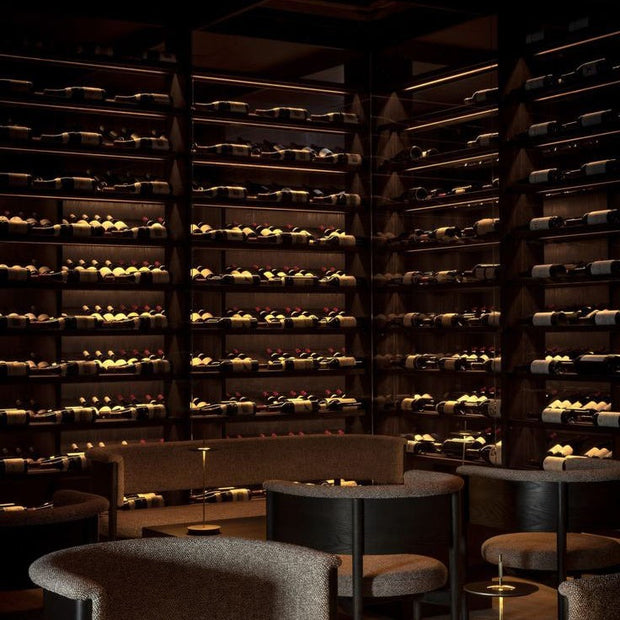 For Kitchen Stainless Steel Wine Cellar Wine Storage Cabinet With Custom Shelf Spacing