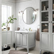 Fireproof Floor Mounted SS304 Stainless Steel Bathroom Vanity Cabinet With Storage Rack For Home Bathroom