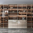 Constant Humidity Control 304 Stainless Steel Built-in Wine Cabinet For Kitchen