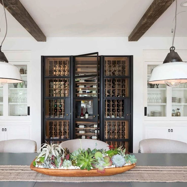 For Basement SS304 Stainless Steel Built-in Wine Rack With Anti-scratch Surface