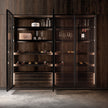 Red Wine Temperature Control 304 Stainless Steel Freestanding Wine Cabinet For Apartment