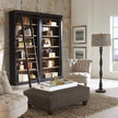 For Modern Living Room Freestanding SS304 Stainless Steel Bookshelf With Minimalist Design
