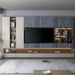 Cable Grommets SS304 Stainless Steel TV Cabinet Wall Mounted For Living Room