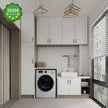 High Quality Stainless Steel Balcony Cabinet With Adjustable Shelves