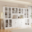 For Home Study Wall Built-in 304 Stainless Steel Bookshelf With Anti-scratch Coating