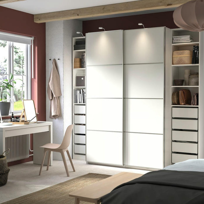 Multi-zone Storage Combination Stainless Steel Wardrobe For Kids Room