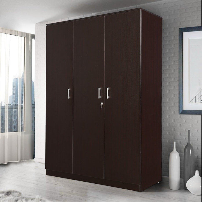 Multi-layer Shelves Freestanding Stainless Steel Wardrobe Cabinet For Guest Room