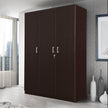 Multi-layer Shelves Freestanding Stainless Steel Wardrobe Cabinet For Guest Room