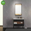For Washrooms Floor Mounted Stainless Steel Bathroom Cabinet Waterproof Modern