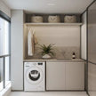 Compartment Storage Stainless Steel Balcony Cabinet For Large Balcony