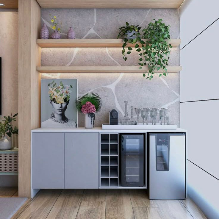 SS304 Stainless Steel Balcony Cabinet With Anti Fade For Large Balcony