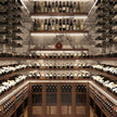 For Dining Room Stainless Steel Wine Cellar Wine Storage Cabinet With Glass Door Anti-fog Design