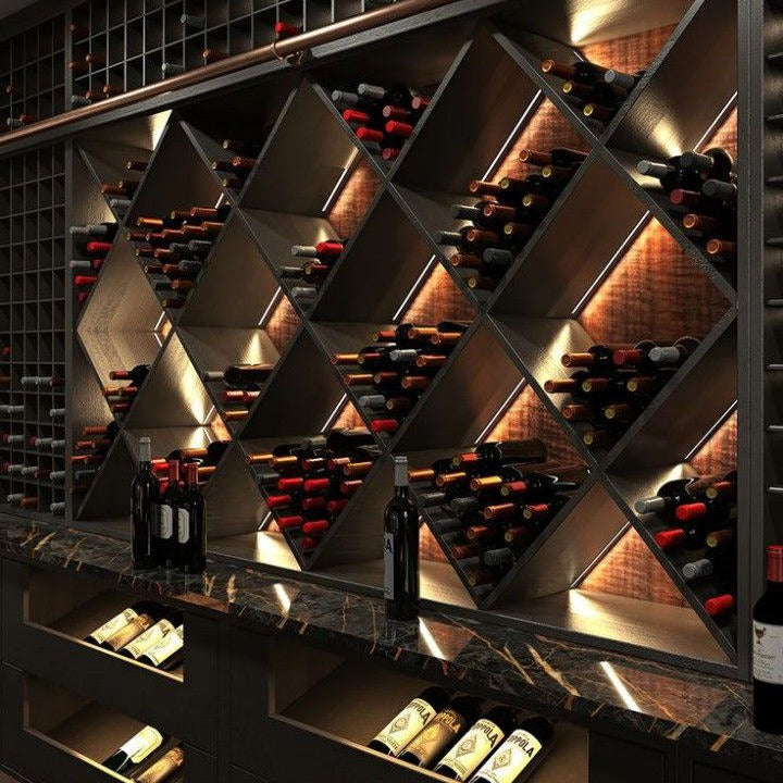 Humidity Alarm 304 Stainless Steel Wine Cellar Wine Cabinet For Living Room