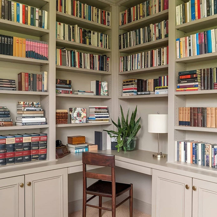 For Modern Home Office Built-in SS304 Stainless Steel Bookshelf With Minimalist Design