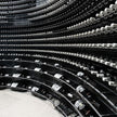 Internal LED Strip SS304 Stainless Steel Wine Cellar Wine Rack For Living Room