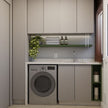 Adjustable Shelves 304 Stainless Steel Balcony Cabinet For Balcony Area