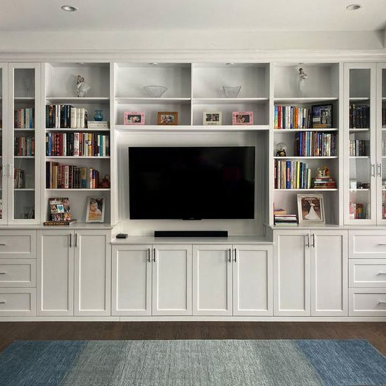 Easy-clean Surface SS304 Stainless Steel TV Cabinet Built-In For Family Room