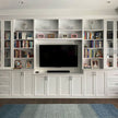 Easy-clean Surface SS304 Stainless Steel TV Cabinet Built-In For Family Room