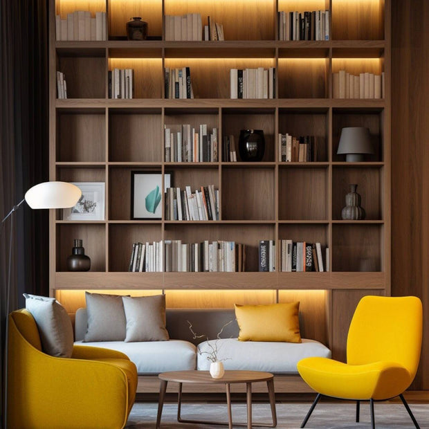 Freestanding 304 Stainless Steel Bookshelf With Anti-fade Finish For Long-term Use