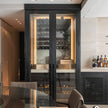 For Villa SS304 Stainless Steel Freestanding Wine Rack With Flexible Shelf Configuration