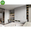 For Kids Room Built-in Stainless Steel Wardrobe With Height-adjustable Hanging Rail