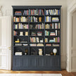 Built-in Stainless Steel Bookshelf With Document Folder Holder For Home Office
