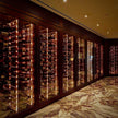 Dual Fan Circulation 304 Stainless Steel Wine Cellar Wine Cabinet For Dining Room
