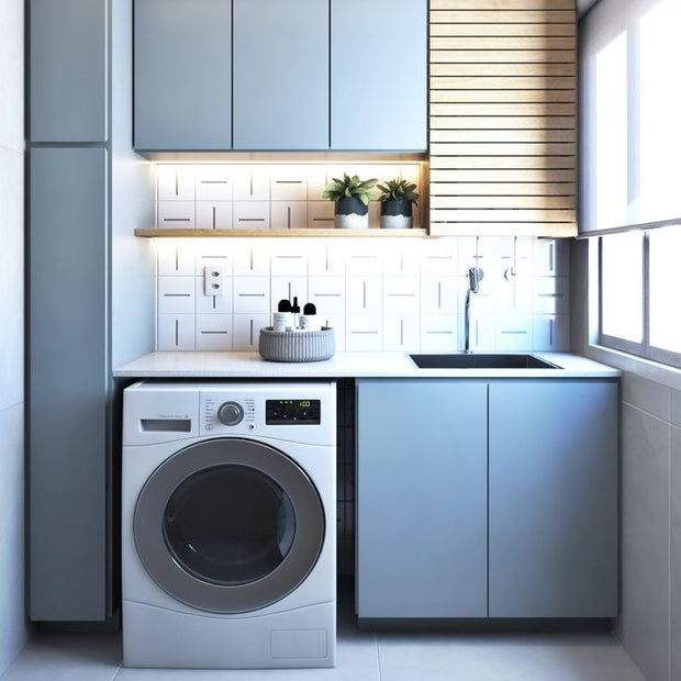 304 Stainless Steel Balcony Cabinet With Moisture Resistant Layer For Home Balcony