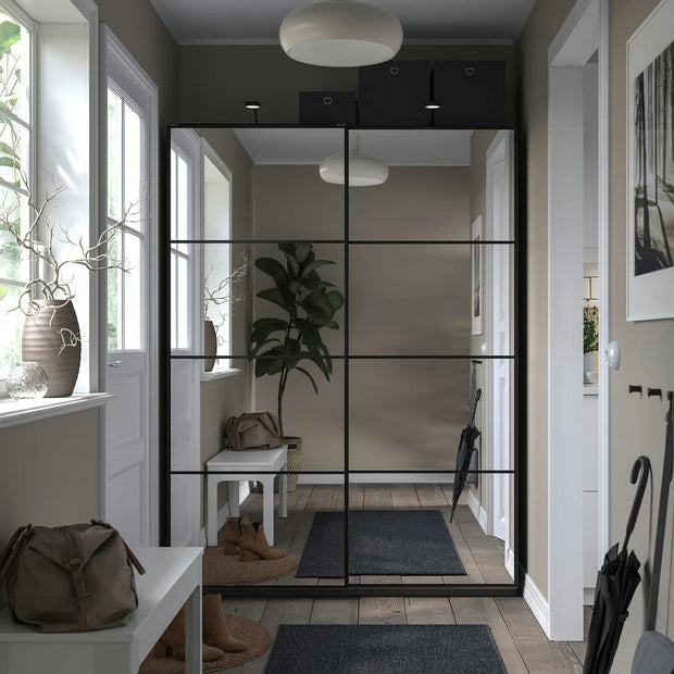 Corner Shelves Walk-in Stainless Steel Wardrobe For Small Dressing Room