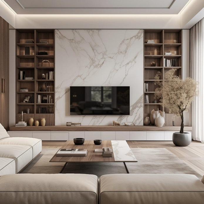 304 Stainless Steel TV Cabinet Floor Standing With Anti-tip Base For Family Room