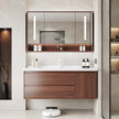 European Style Floor Mounted SS304 Stainless Steel Bathroom Vanity Cabinet Corrosion Preventive