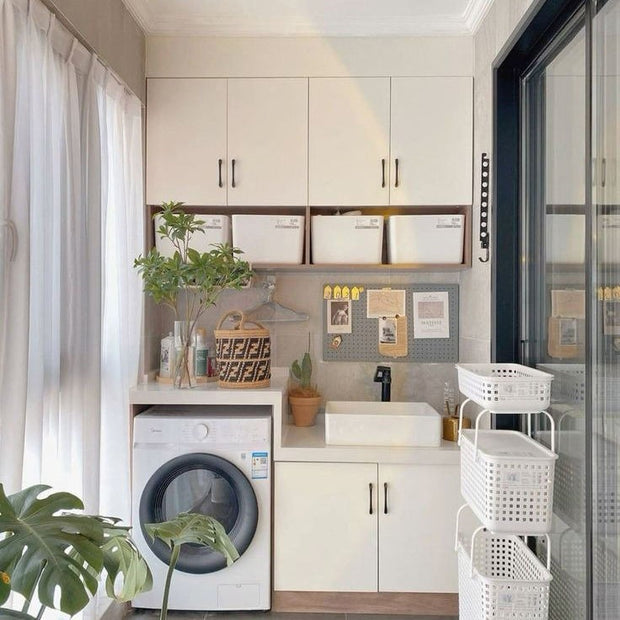 Compartment Storage 304 Stainless Steel Balcony Cabinet For Large Balcony