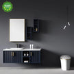 For Guest Bathroom Wall Hung Stainless Steel Bathroom Vanity Moisture Resistant With Smart Mirror