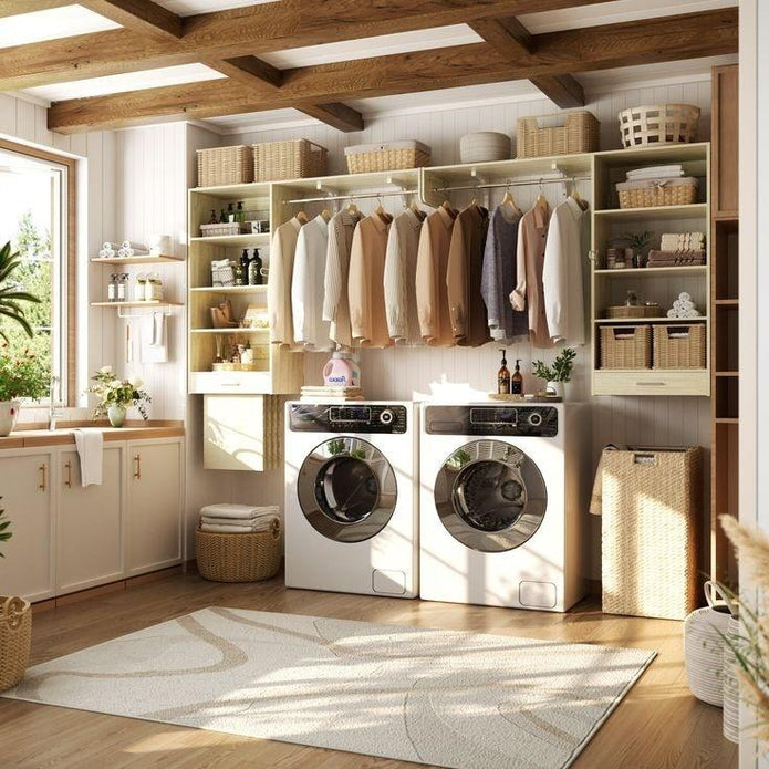 Moisture Proof SS304 Stainless Steel Balcony Cabinet With Storage Shelves